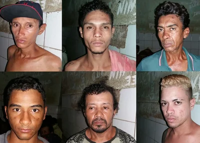Quadrilha presa em Teresina