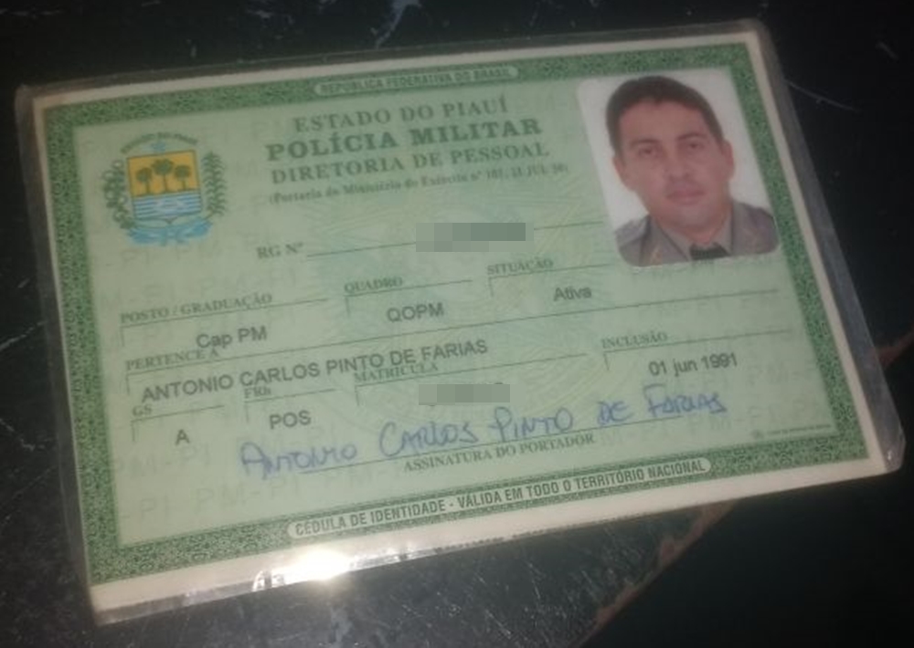 Capitão da Polícia Militar do Piauí Antônio Carlos Pinto Farias foi morto em Timon-MA