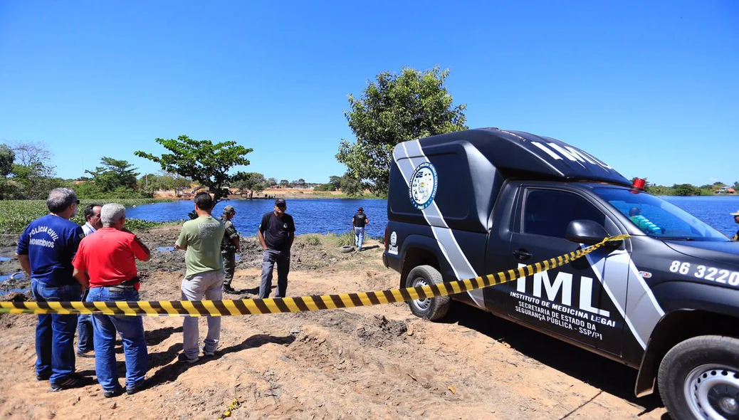Corpo encontrado em lagoa