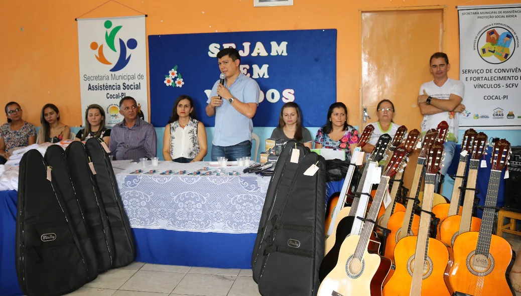 O prefeito de Cocal, Rubens Vieira 