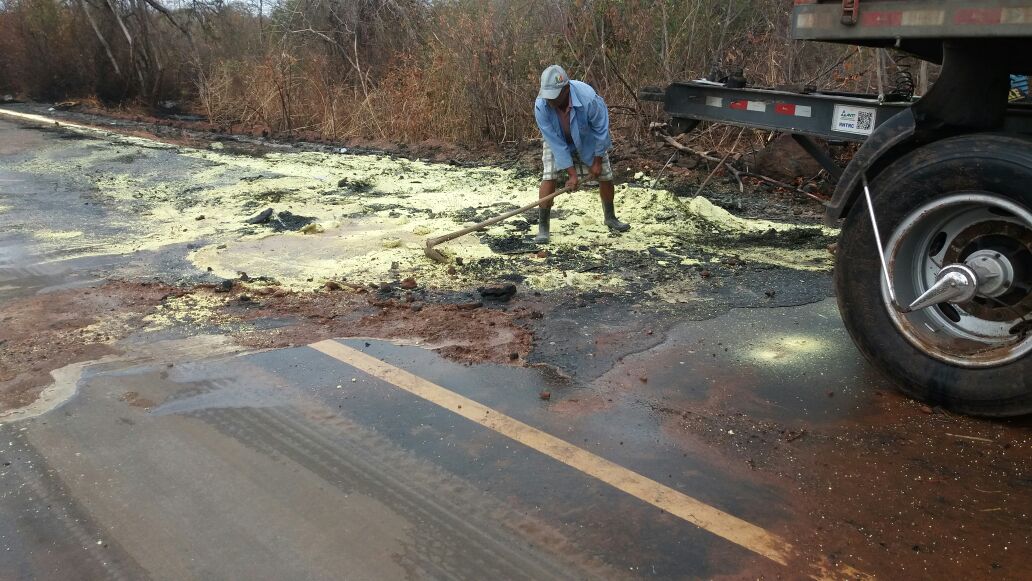 Acidente na BR 135