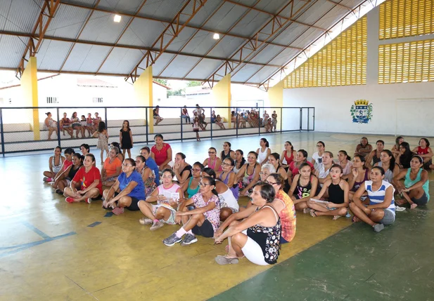 Mulheres participam de projeto em Cocal