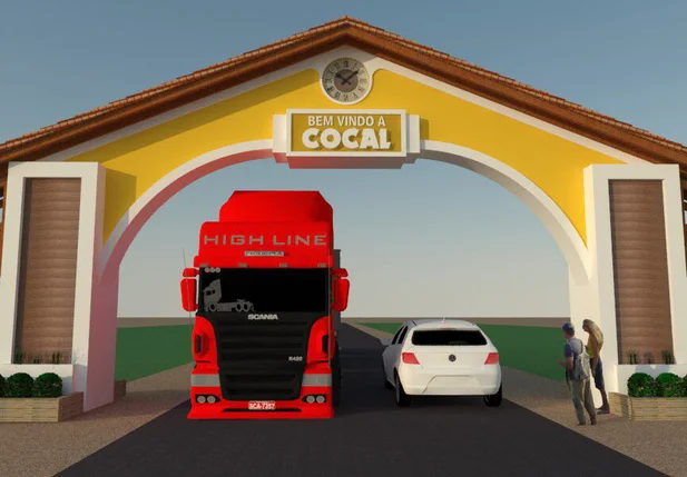 Entrada da cidade