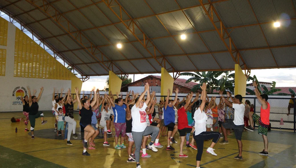 Mulheres participam de projeto pela qualidade de vida