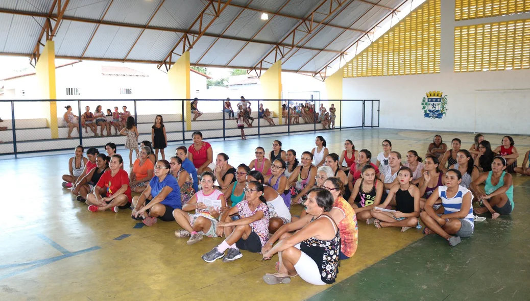 Palestra sobre a importância da atividade física 