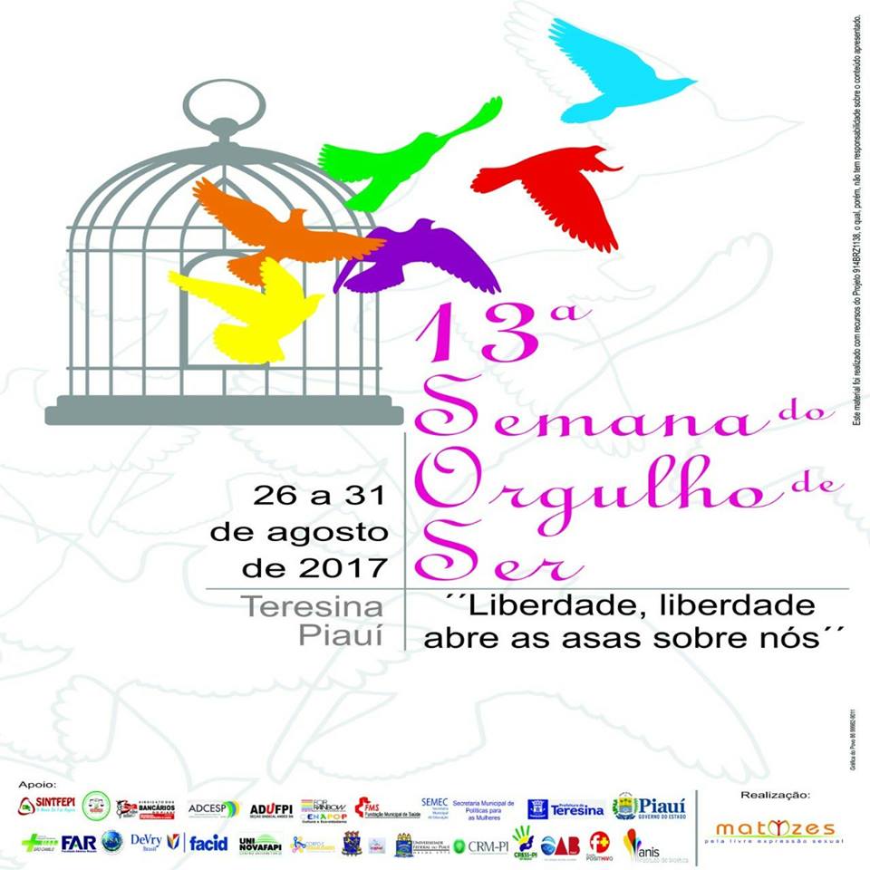 Matizes divulga programação da 13ª Semana do Orgulho de Ser