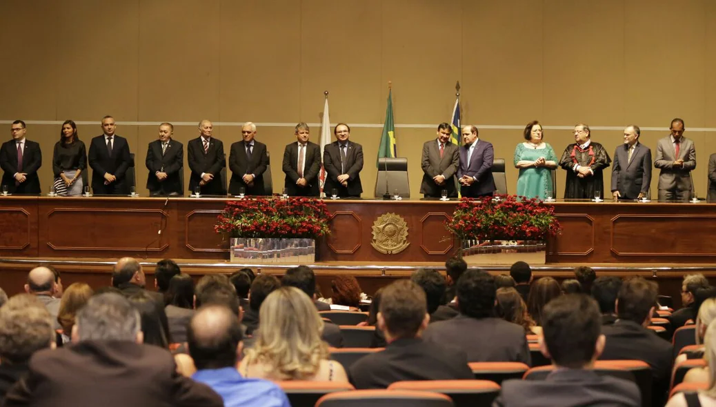 Solenidade de recondução do Procurador Geral de Justiça, Cleandro Moura