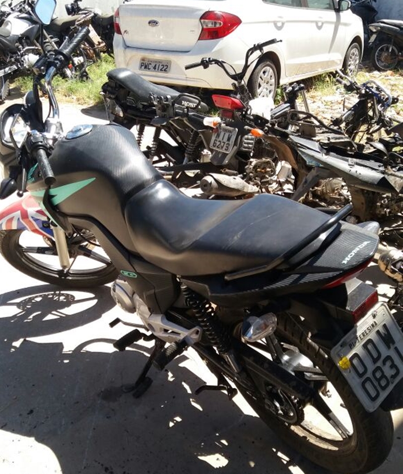 Motocicleta recuperada