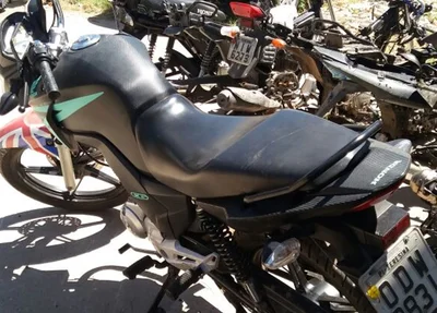 Motocicleta recuperada