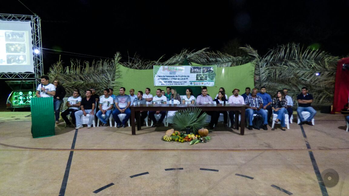 Agricultura familiar é destaque em Feira de Exposição de Cocal
