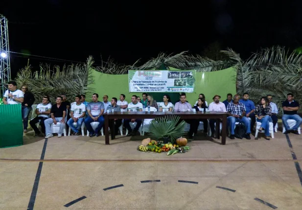Agricultura familiar é destaque em Feira de Exposição de Cocal