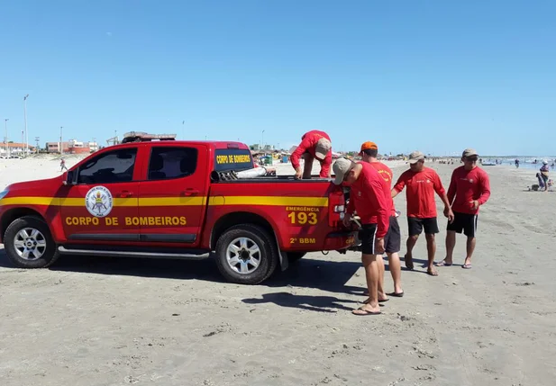Corpo de Bombeiros está com efetivo extra durante período de férias no litoral