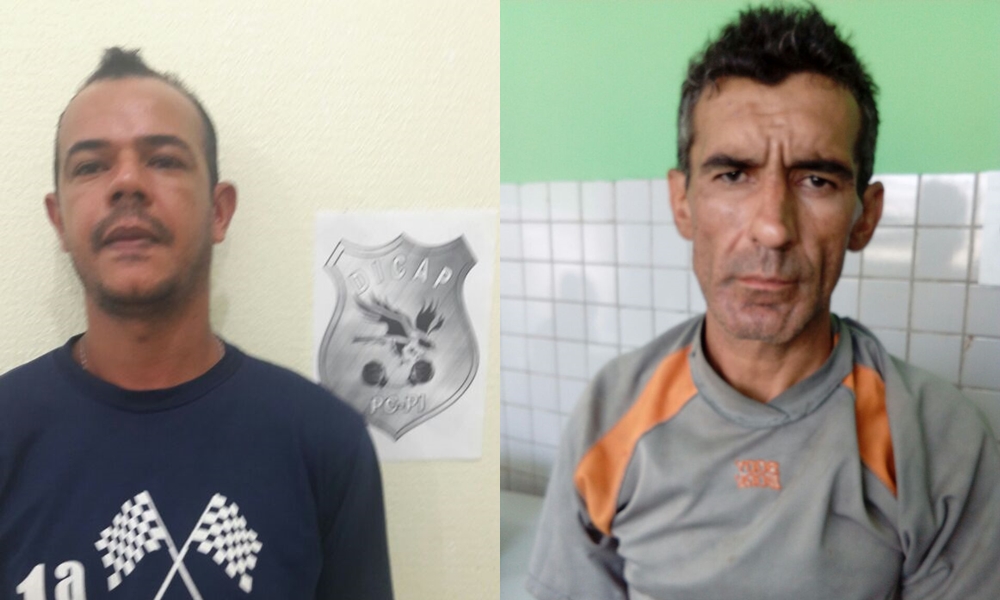 Paulo César Alves da Silva e Augusto César Alves da Silva foram presos nesta terça-feira (01)