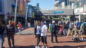 Empresário durante passeio a Orlando