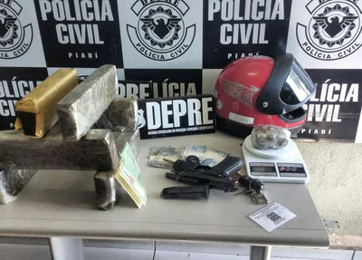 Material apreendido