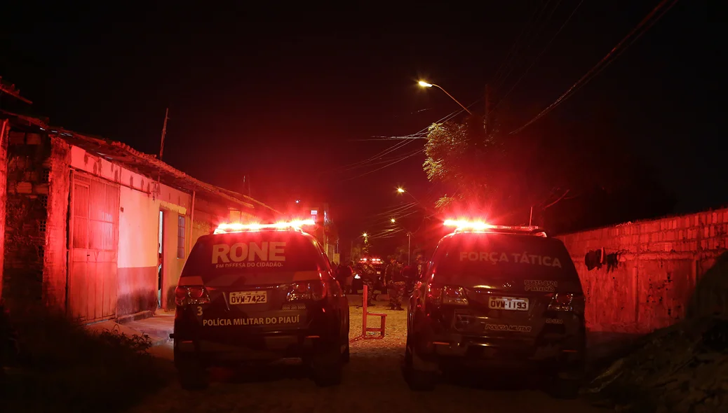 Polícia fez isolamento do local