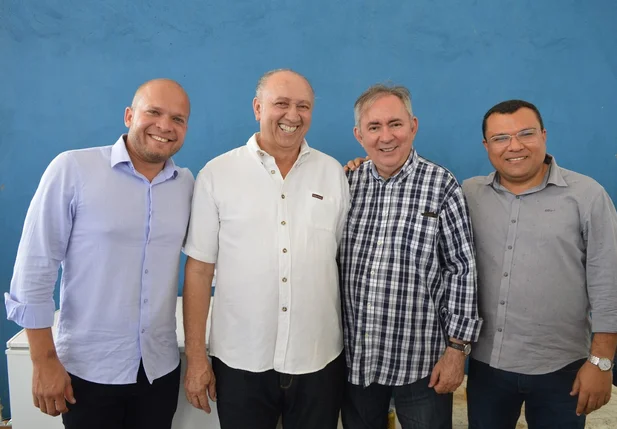Autoridades na feira da cidadania 