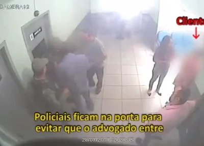 Novo vídeo mostra discussão entre delegado Anchieta e Leonardo Queiroz