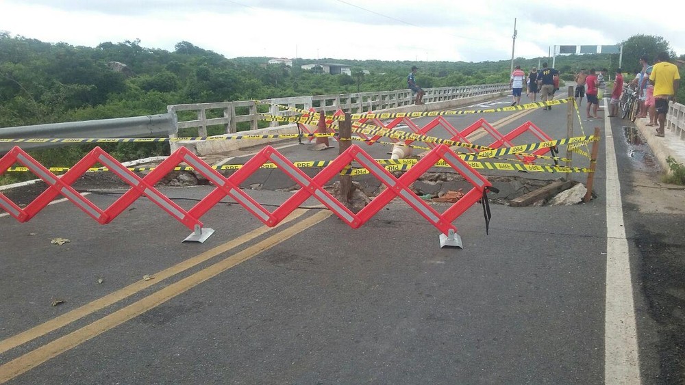 Ponte que liga o Piauí e o Ceará será interditada novamente