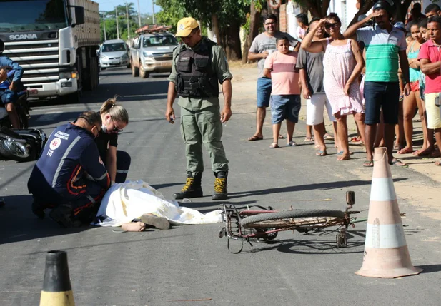 Idoso morre após acidente na zona norte de Teresina