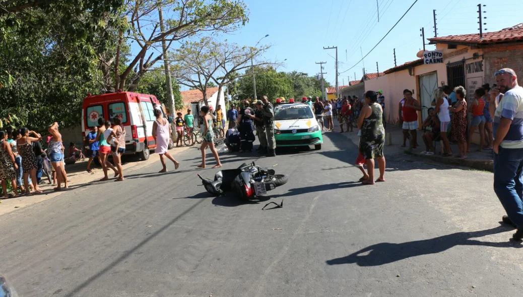 Acidente aconteceu na Avenida Boa Esperança, zona norte de Teresina