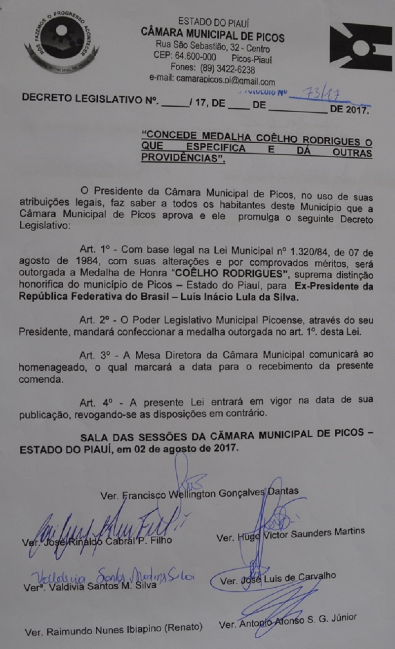 Cópia do Decreto Legislativo