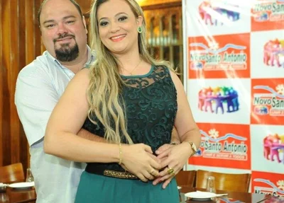 Edgar Bona e Larissa Bona