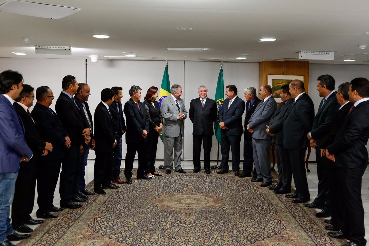 Temer com prefeitos piauienses