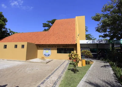 Fachada da delegacia Especializada de Proteção ao Meio Ambiente 