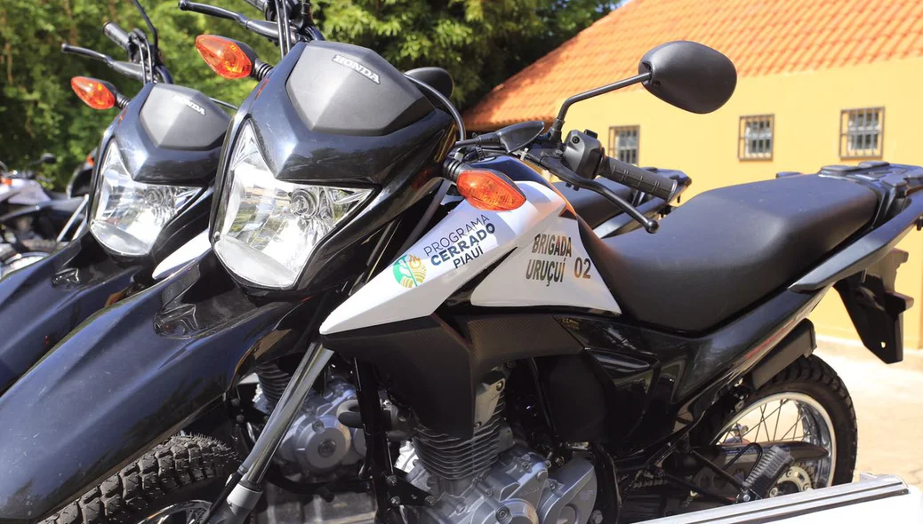 Motocicletas serão utilizadas no combate ao crime ambiental no Piauí