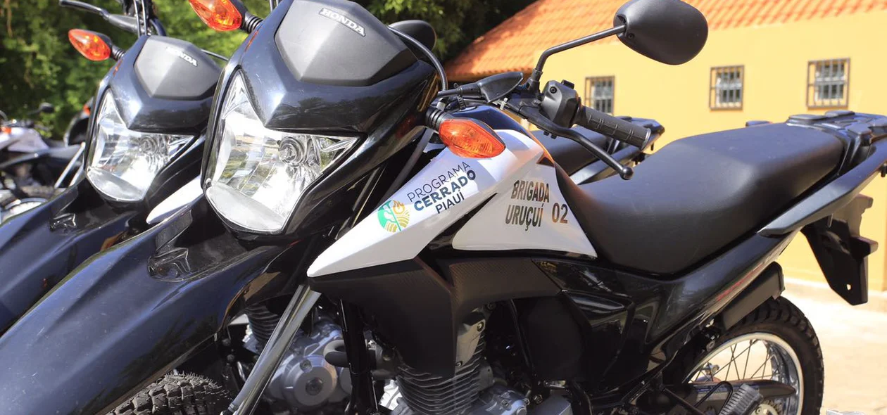 Motocicletas serão utilizadas no combate ao crime ambiental no Piauí