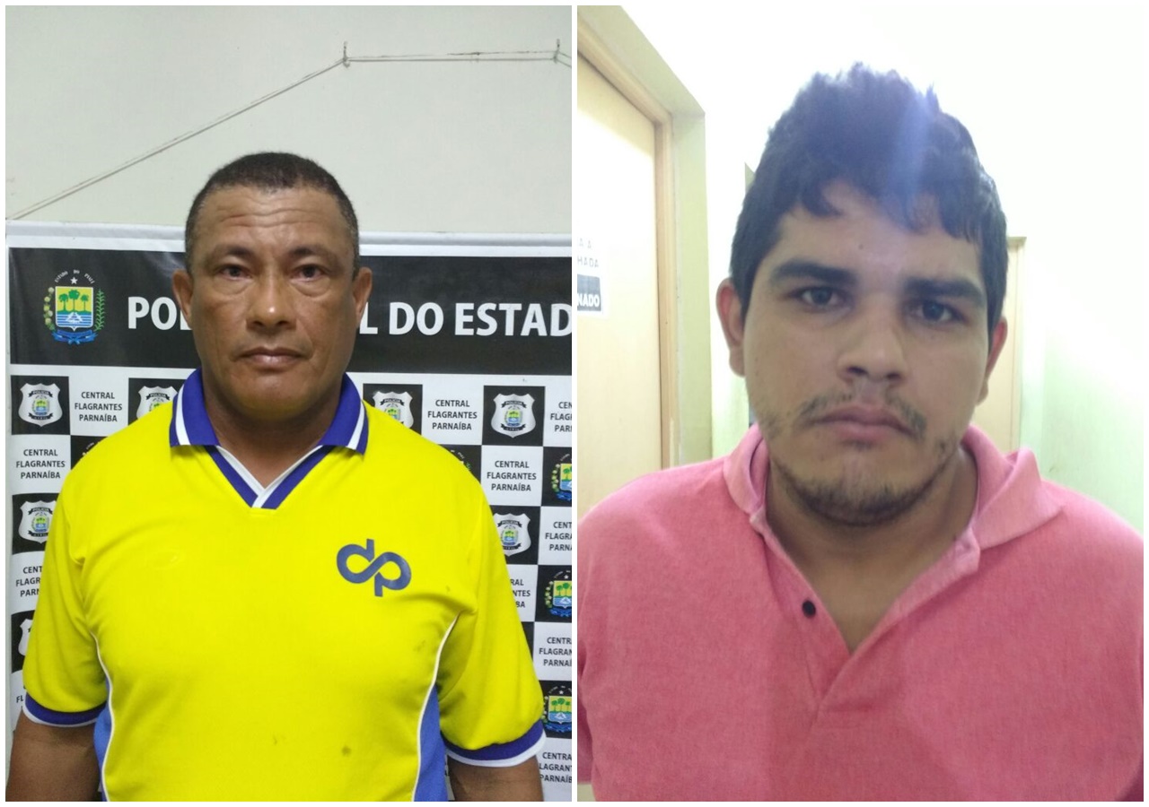 Presos na operação