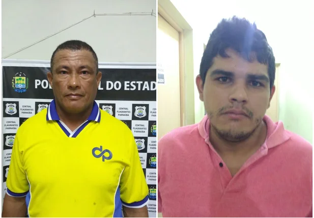Presos na operação