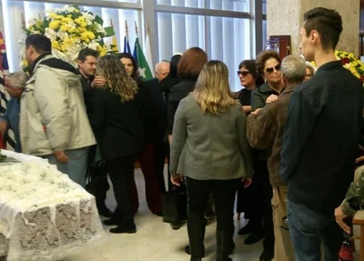 Dilma compareceu ao velório