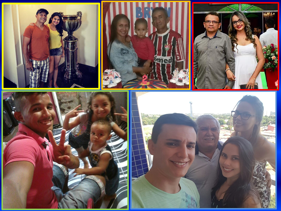 Filhos homenageiam pais nas redes sociais