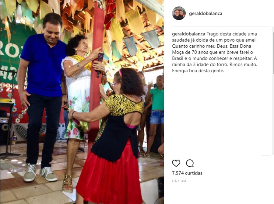 Geraldo Luís em Esperantina