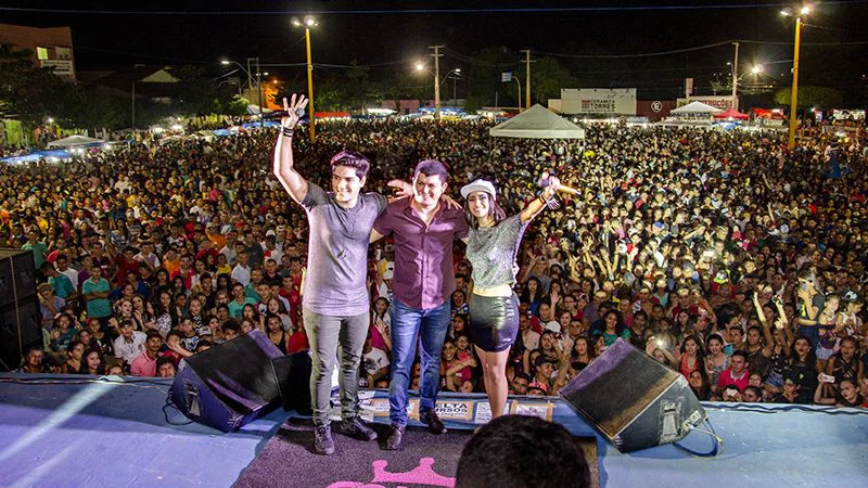 Prefeito nos festejos