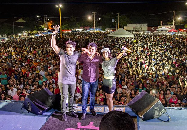 Prefeito nos festejos