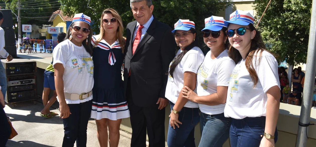 Zé filho e populares de parnaíba 