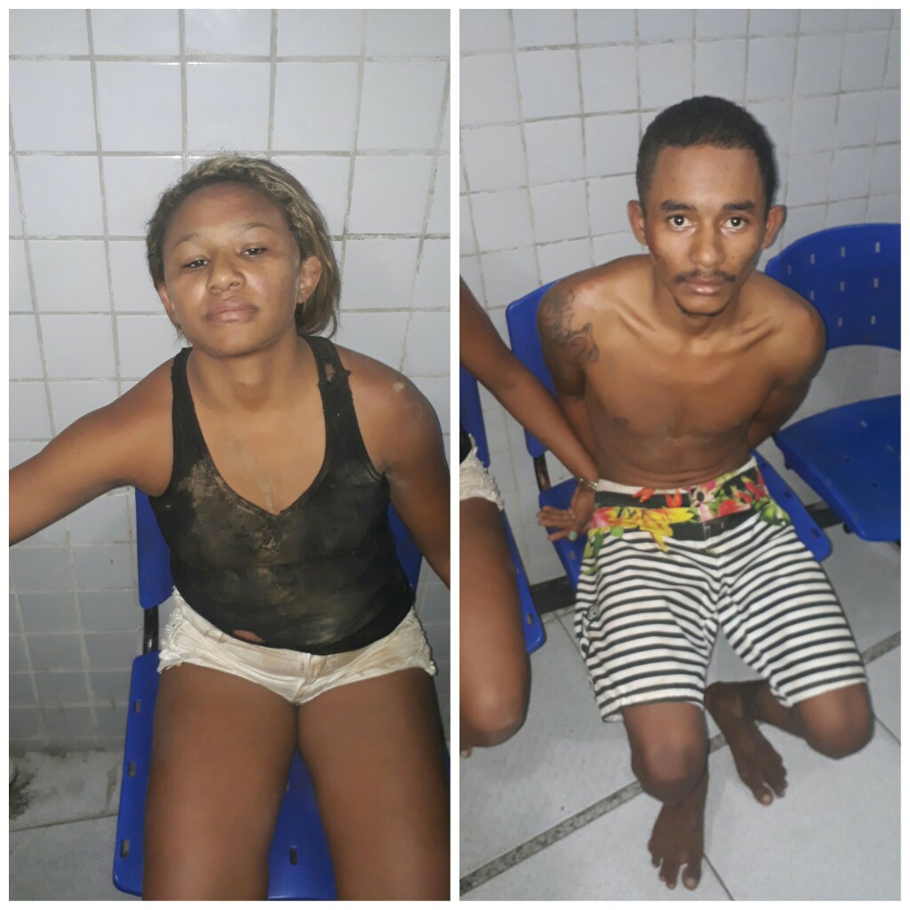 Casal é preso