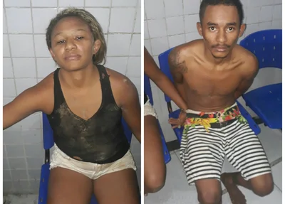 Casal é preso