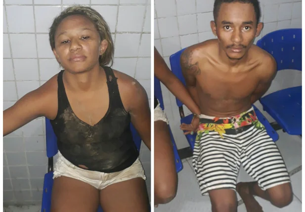 Casal é preso
