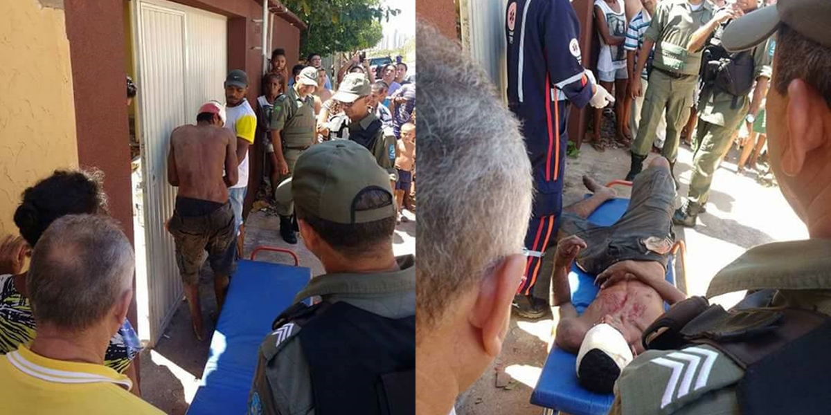 Populares agridem homem suspeito de furtos em Teresina