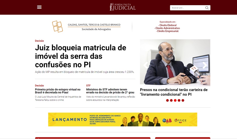 Portal Pauta Judicial