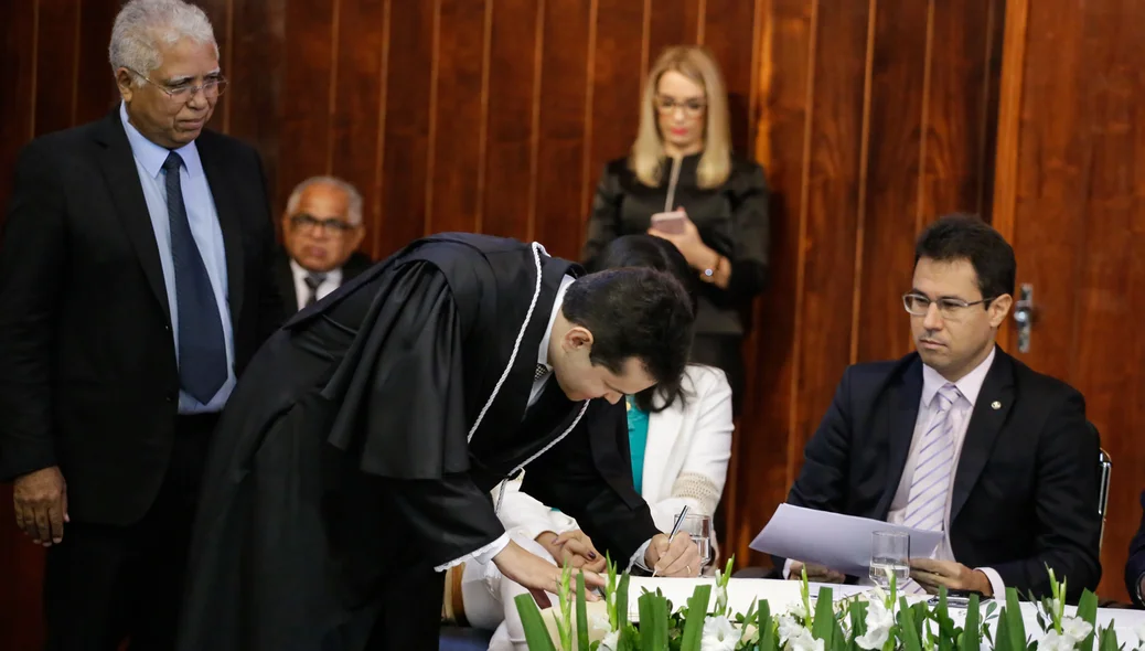 Posse dos novos magistrados 