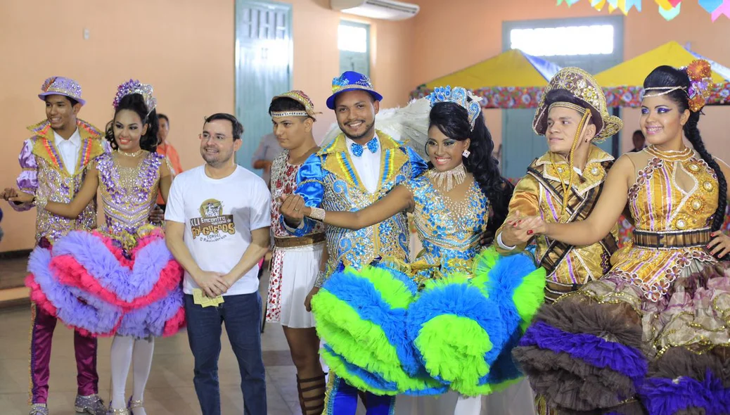 Fábio Novo com quadrilhas