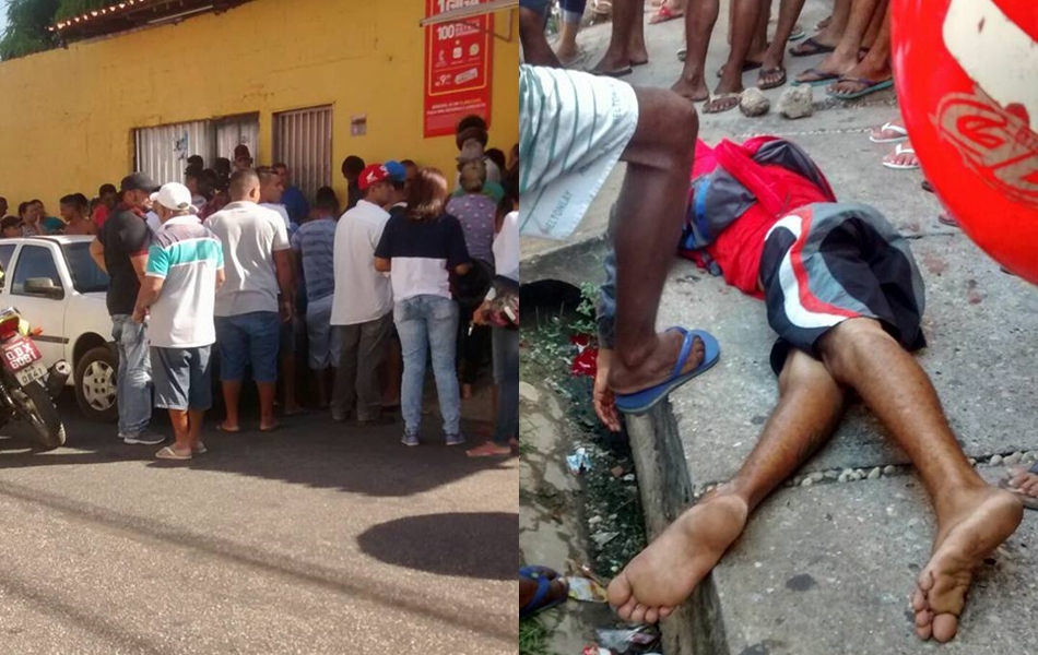 Homem foi alvejado com dois disparos de arma de fogo no Renascença