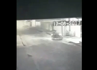 Imagem registra ação criminosa contra policial