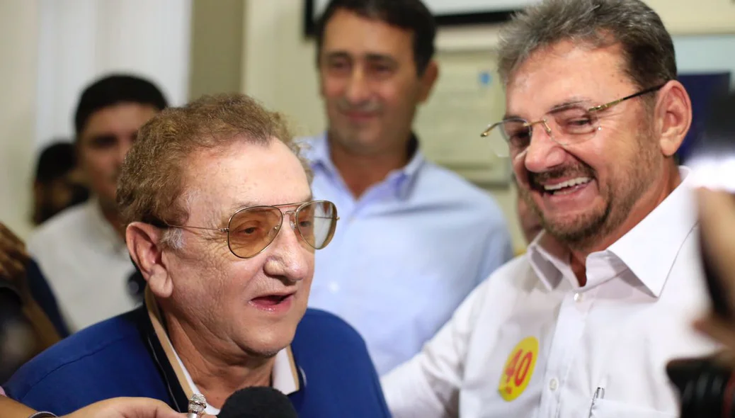 Mão Santa e Wilson Martins