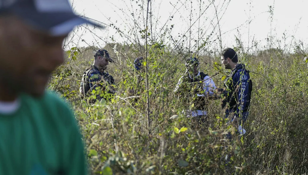Perícia Criminal foi realizada na cena do crime